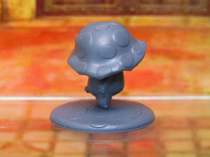 Baby Mushroom Sporeling Monster Companion Mini Miniatures 3D Printed Model