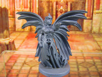 
              Deep Cave Dark Fairy Fairie Mini Miniature Figure 3D Printed Model 28/32mm Scale
            