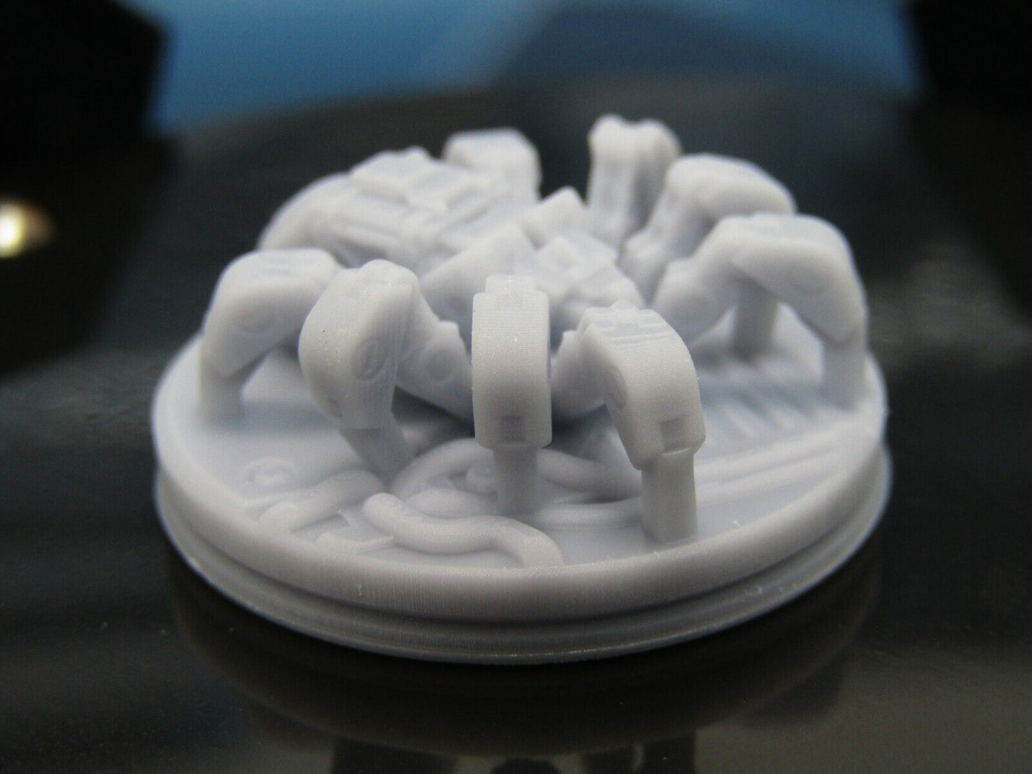 Mechromancer / Techromancer w/ Robo Spiders Mini Miniature Terrain 3D Printed