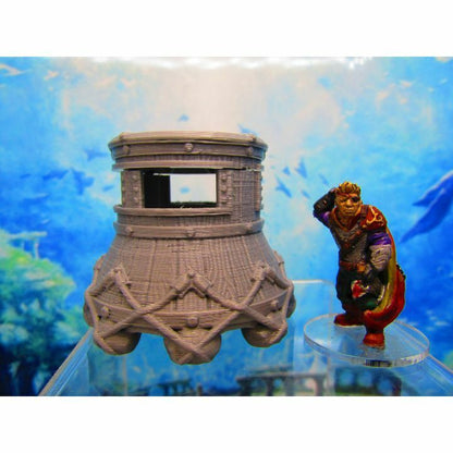 Treasure Hunters Ocean Underwater Diving Bell Scenery Scatter Terrain Props
