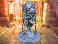 
              Chained Ichor Demon Monster Mini Miniature Figure 3D Printed Model 28/32mm Scale
            