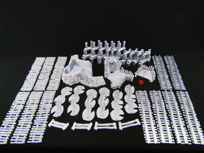 Swamp Goblin / Rogues Hideout Set w/ Bridge Walkway Scatter Terrain Scenery 3D
