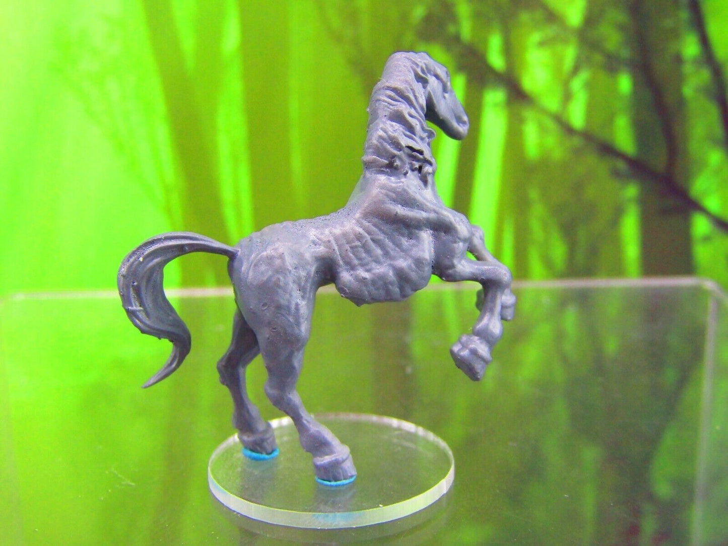 Undead Steed Hell Horse Mini Miniature Figure 3D Printed Model 28/32mm Scale RPG