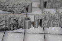 
              4pc Underwater Labyrinth Coral Corner Curve Walls Dungeonsticks Map Set Scenery
            