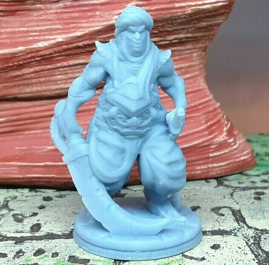 Marauder Desert Thief Mini Miniatures Figure Tabletop D&D 3D Printed Resin