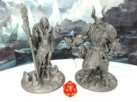 
              Frost Giant Pair Miniature Mini Figure Fantasy Tabletop Game Dungeons & Dragons
            