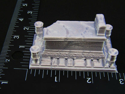 Gravesite Underground Burial Crypt Entrance for Graveyard / Cemetery 3d Print