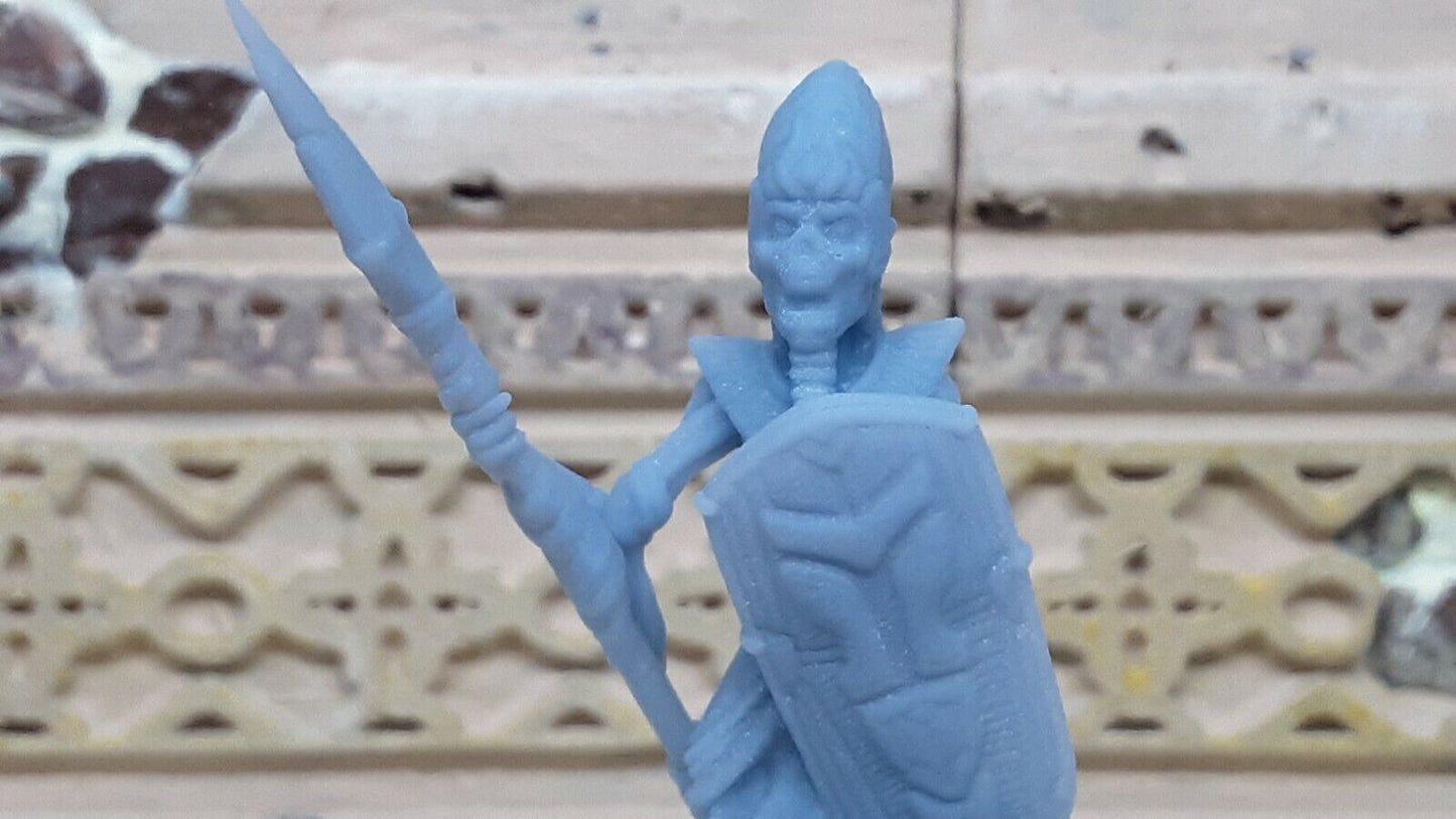 7 Piece Egyptian Tomb Set Mini Miniature 28/32mm Figure D&D 3D Printed Resin