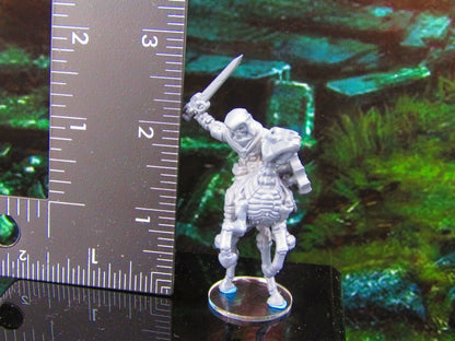 Mounted Skeleton Horse Rider Cavalry C Mini Miniature Model Character Figure