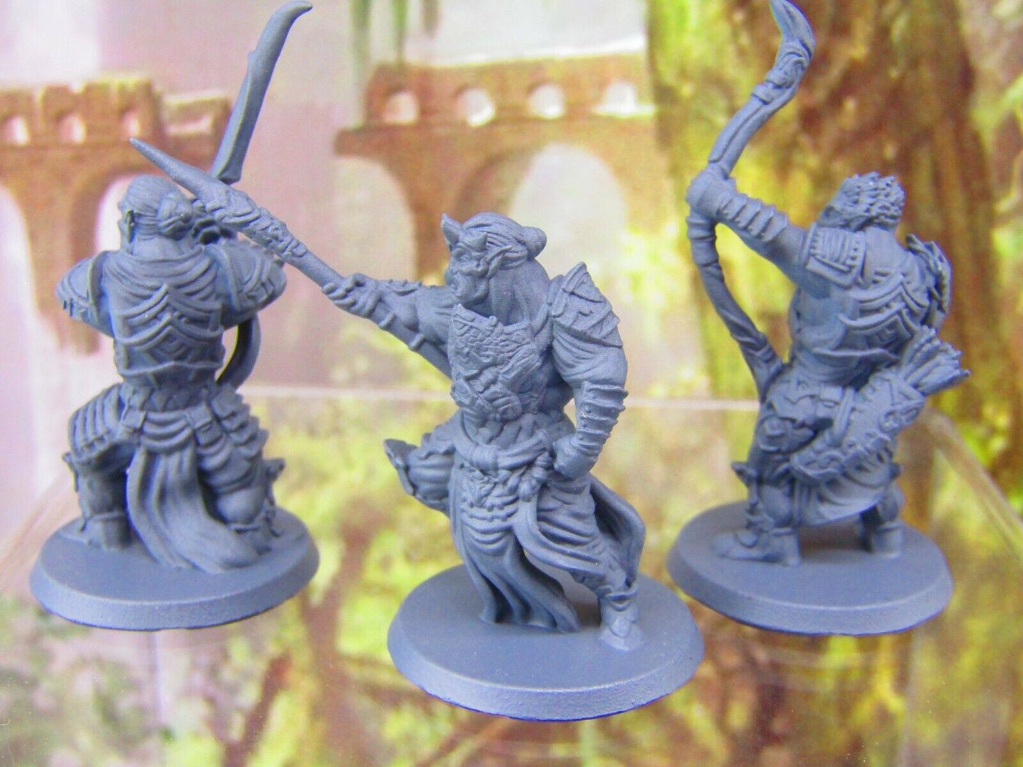 3pc Hobgoblin Warparty Set Mini Miniatures 3D Printed Resin Model Figure 28/32mm