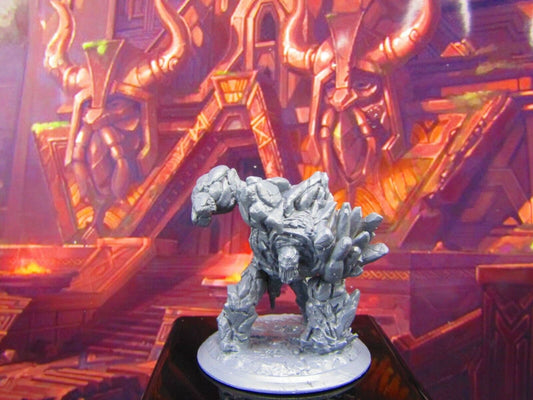 Lava Magma Earth Golem Monster Mini Miniature Model Character Figure