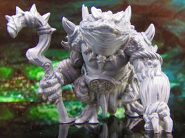 Slaad Frogman Frogfolk Shaman Mini Miniature Model Character Figure