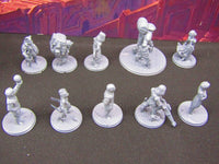 
              10pc Titus X Sci Fi Set 8 Mini Miniature Model Character Figure 28mm/32mm Scale
            