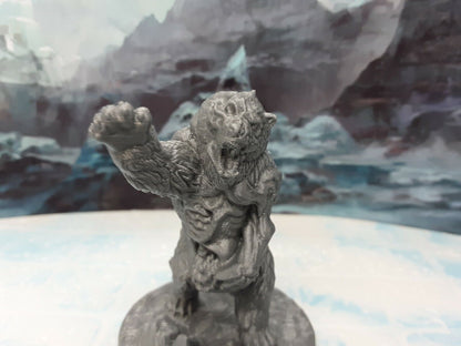 Undead Zombie Bear Miniature Mini Figure Tabletop Dungeons & Dragons D&D
