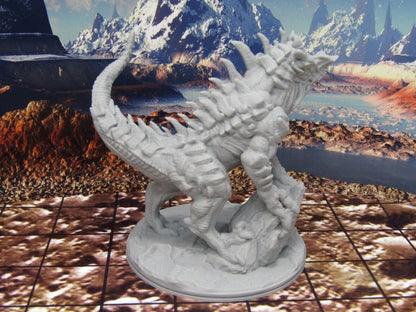 Apex Predator Reptilian Beast Monster Encounter Mini Miniature Figure 3D Printed