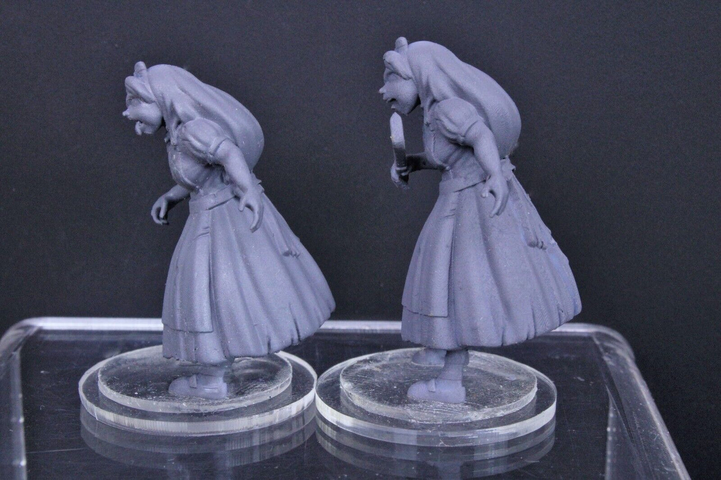 Evil Alice in Wonderland Pair Mini Model RPG Tabletop Gaming Wargaming D&D