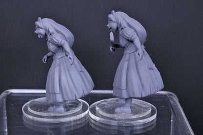 Evil Alice in Wonderland Pair Mini Model RPG Tabletop Gaming Wargaming D&D