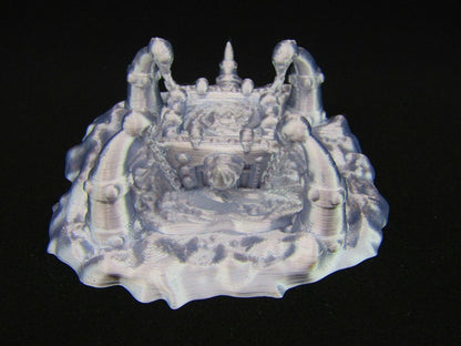 Smelting Ironworks Vat Cauldron Scatter Terrain Scenery 3D Printed Mini