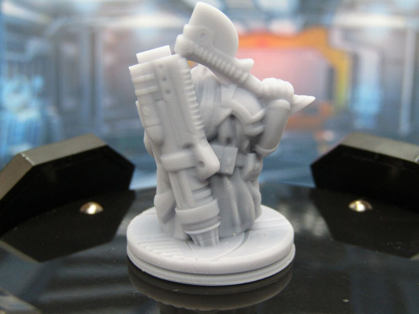 Dwarven Space Berzerker Mini Miniature Scatter Terrain Scenery 3D Printed Model