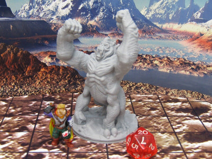 Alien Ape Gorilla 4 Armed Mutant Monster Encounter Mini Miniature Figure