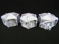 
              3pc Barbarian Berserker Huts Set Scatter Terrain Scenery 3D Printed Mini
            