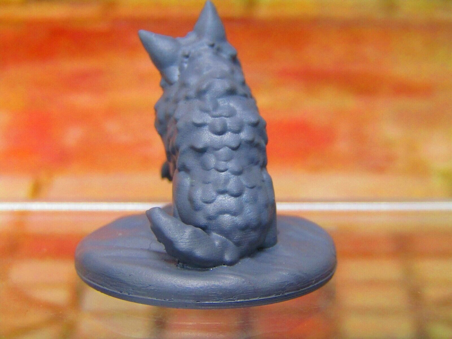 Baby Direwolf Pup Puppy Monster Beast Companion Mini Miniatures 3D Printed Model