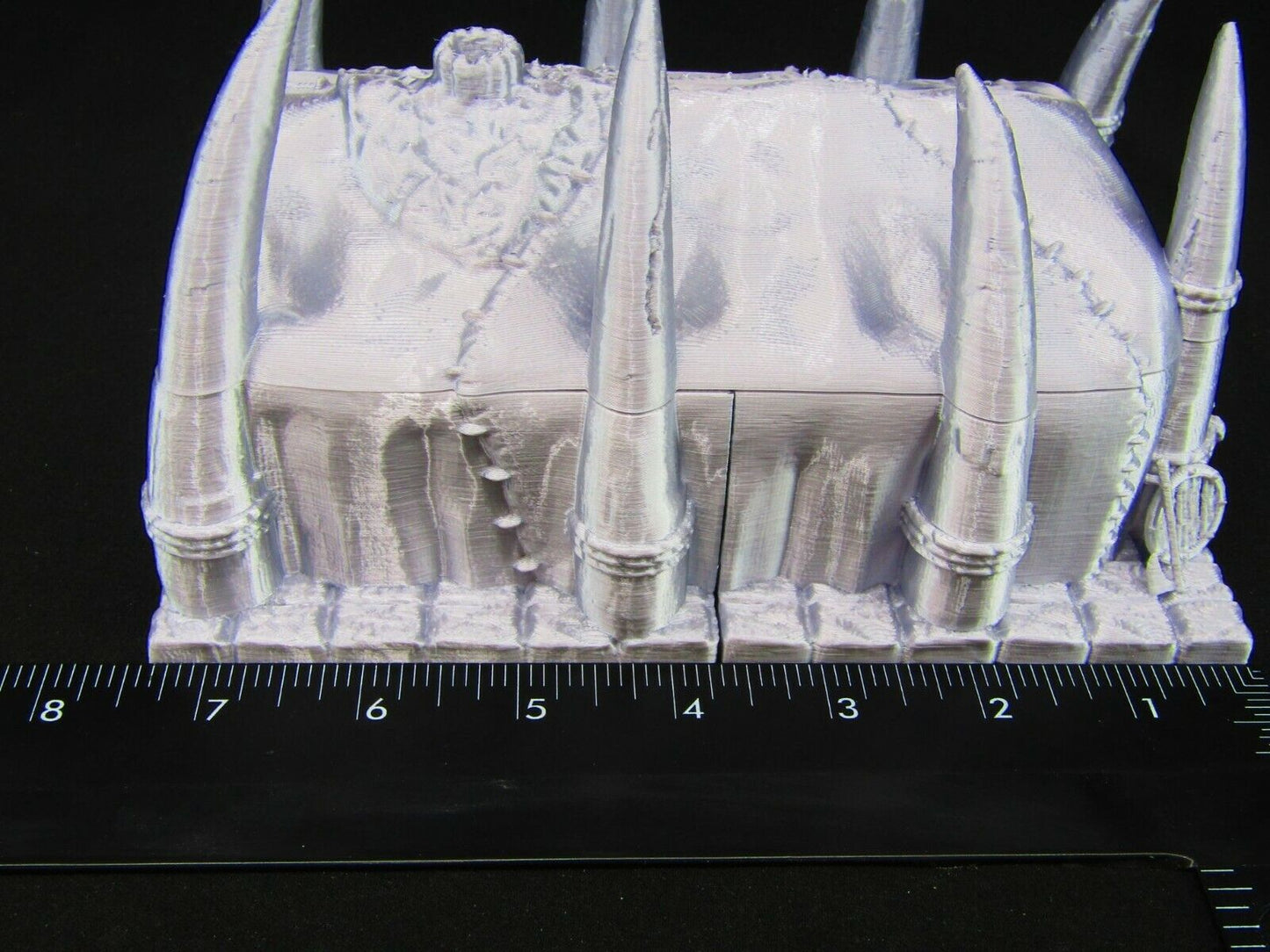 Large Barbarian Gathering Hall Tent Scatter Terrain Scenery 3D Printed Mini