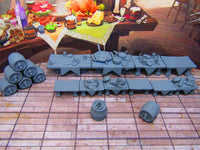 
              13pc Dining Room Banquet Dinner Set Scatter Terrain Scenery Props Miniatures 3D
            