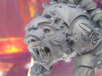 
              Dwarven King & Queen Pair Battle Ready on War Bears Miniature Figure 3D Print
            