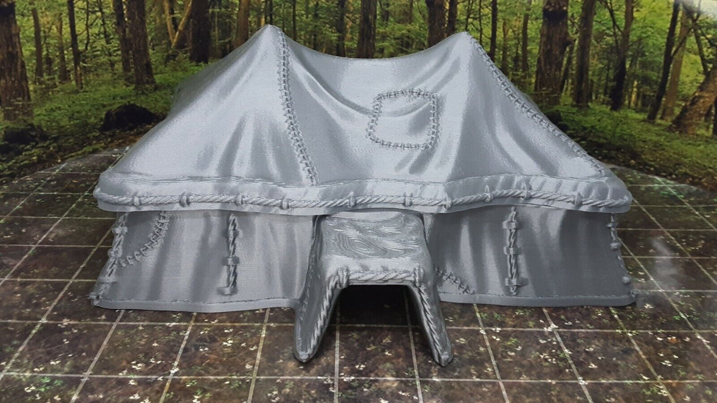 Large Circus Style Tent Scatter Terrain Tabletop Scenery Gaming Mini Miniature