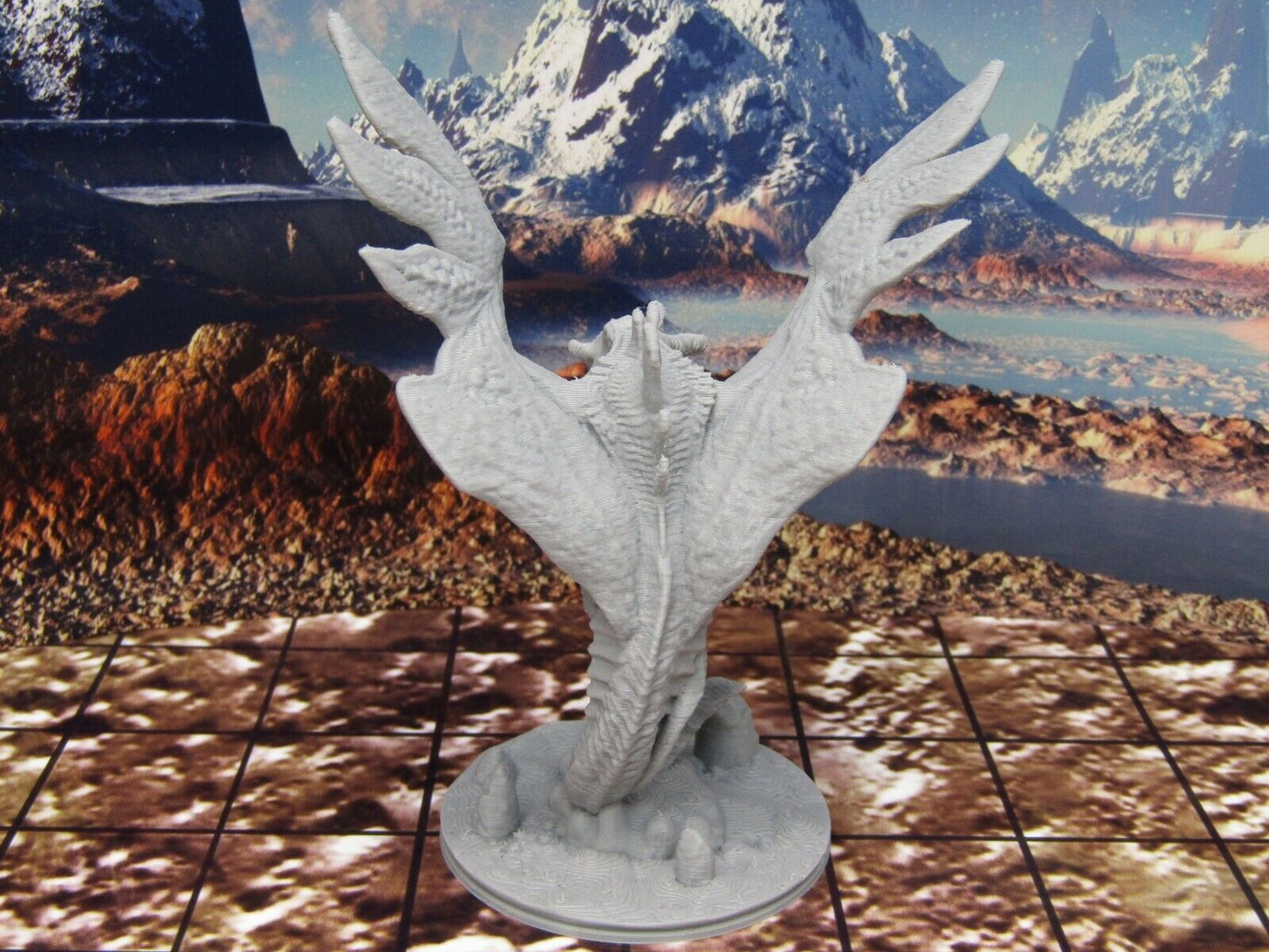 Flying Death Beast Alien Monster Encounter Mini Miniature Figure 3D Printed