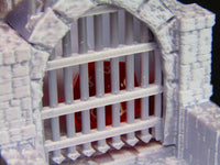 
              Mini Dice Rolling Tower Castle Themed w/ Portcullis RPG Tabletop War Gaming etc.
            