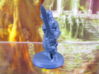 
              Death Knight Mini Miniatures 3D Printed Resin Model Figure 28/32mm Scale RPG
            