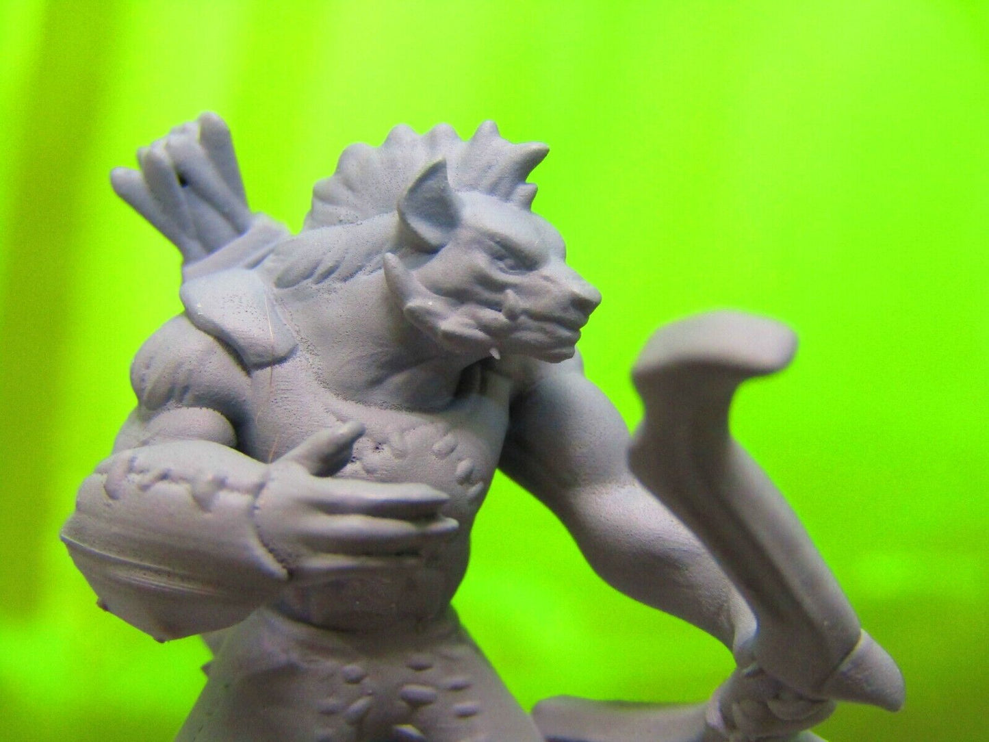 Gnoll Bowman Archer Monster Mini Miniature 3D Printed Model 28/32mm Scale