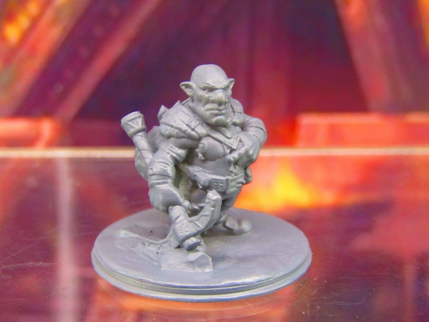 Deep Gnome Underground Miner Explorer Mini Miniature Figure 3D Printed Model