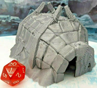 
              Ice Igloo Tribal Hut Scenery Terrain Miniature Mini Model Dungeons & Dragons D&D
            