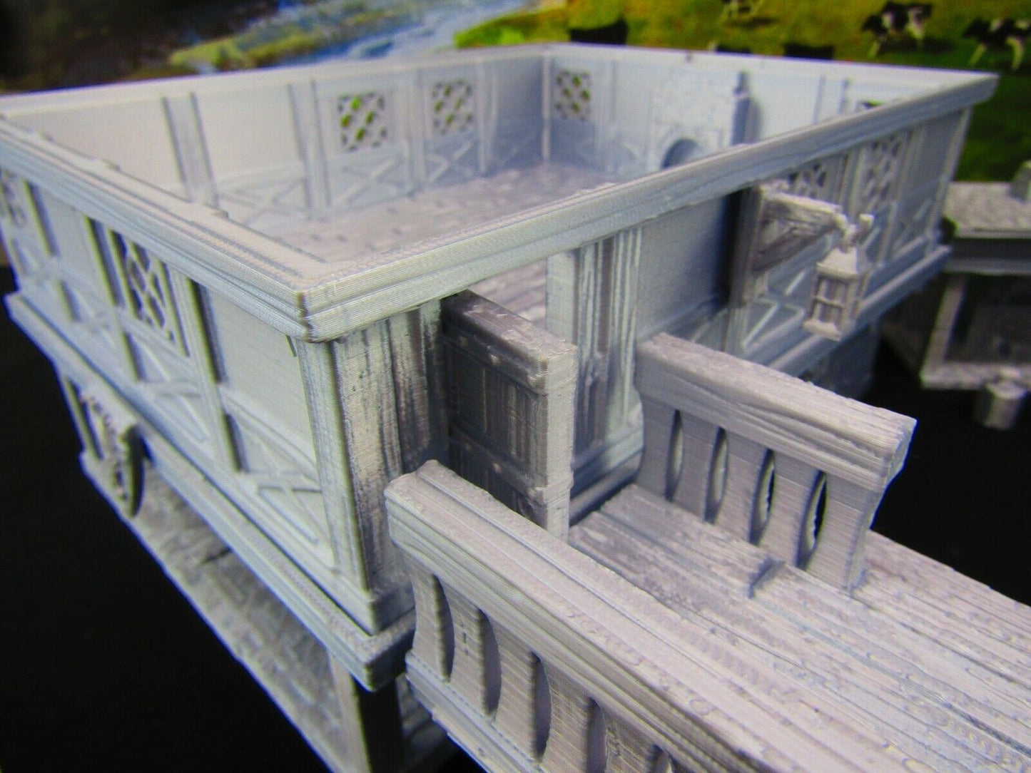 Large Village Center Mill, Stable, Blacksmith, Shops, Tavern & Inn Scatter