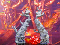 
              Gates of Hell Portal Entrance Scatter Terrain Scenery Mini Miniature Model
            