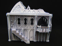 
              Dark Elf Nobles House Mansion Scatter Terrain Scenery 3D Printed Mini Miniature
            