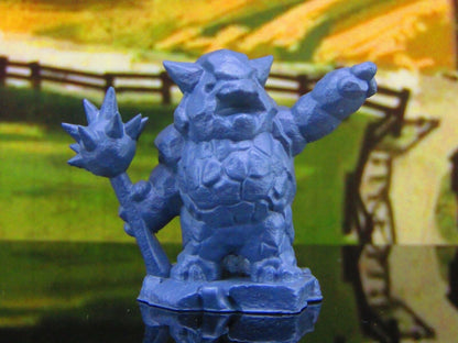 Clod Commander Earth Elemental Dirt Folk Mini Miniature Model Character Figure