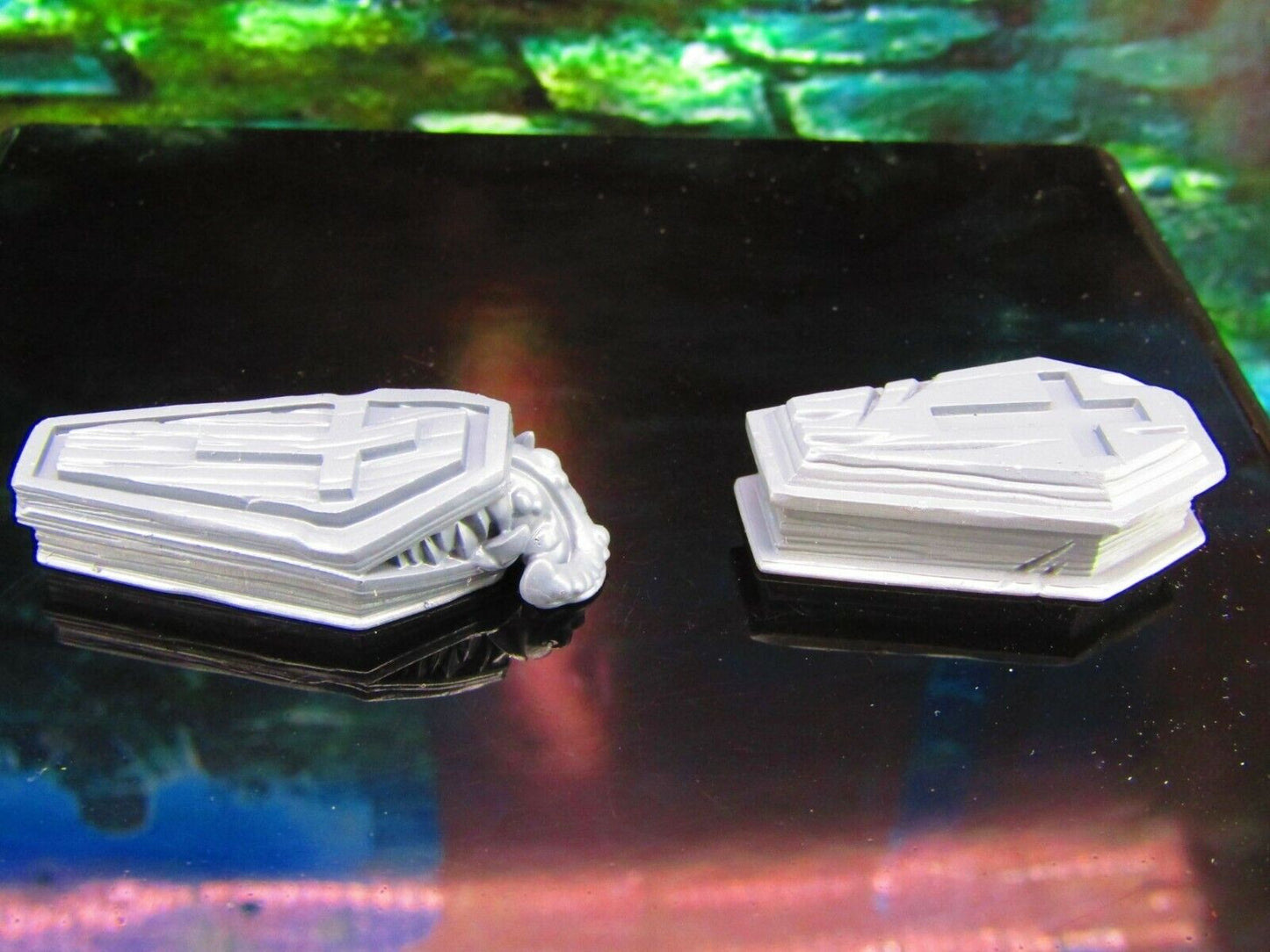 Coffin Casket Graveyard Mimic Monster Pair C Mini Miniature Model Character
