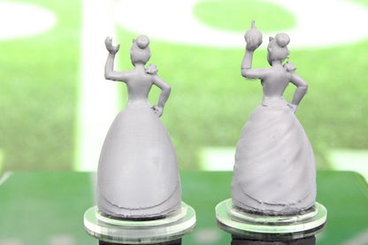 2pc Princess & Frog Star Player Mini Player Blood Fantasy Football Bowl BB
