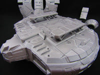 
              34pc Large Modular Bounty Hunter Space Ship Model "The Buzzard" Scenery SciFi
            