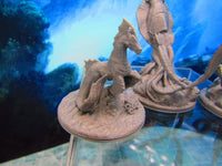 
              3pc Sea Creature Monster Set Mini Miniature 3D Printed Figure Model 28/32mm
            