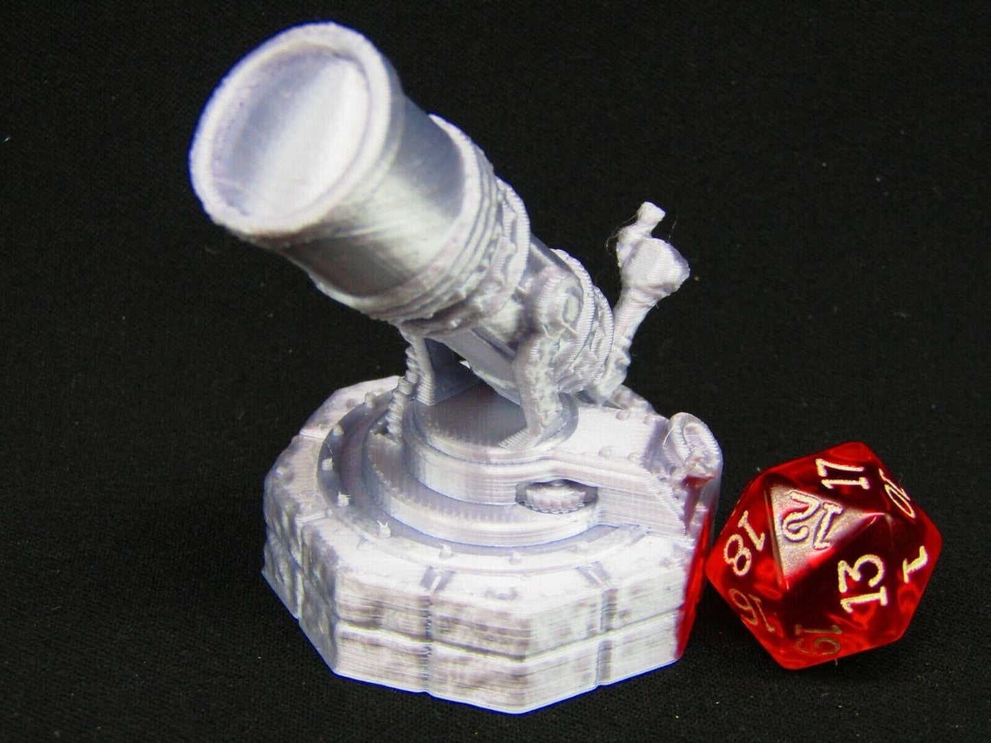 Large Observatory Telescope Scatter Terrain Scenery 3D Printed Mini Miniature