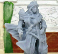 
              Female Hero Arabian Fighter Warrior Mini Miniature Figure 28-32MM Resin Printed
            