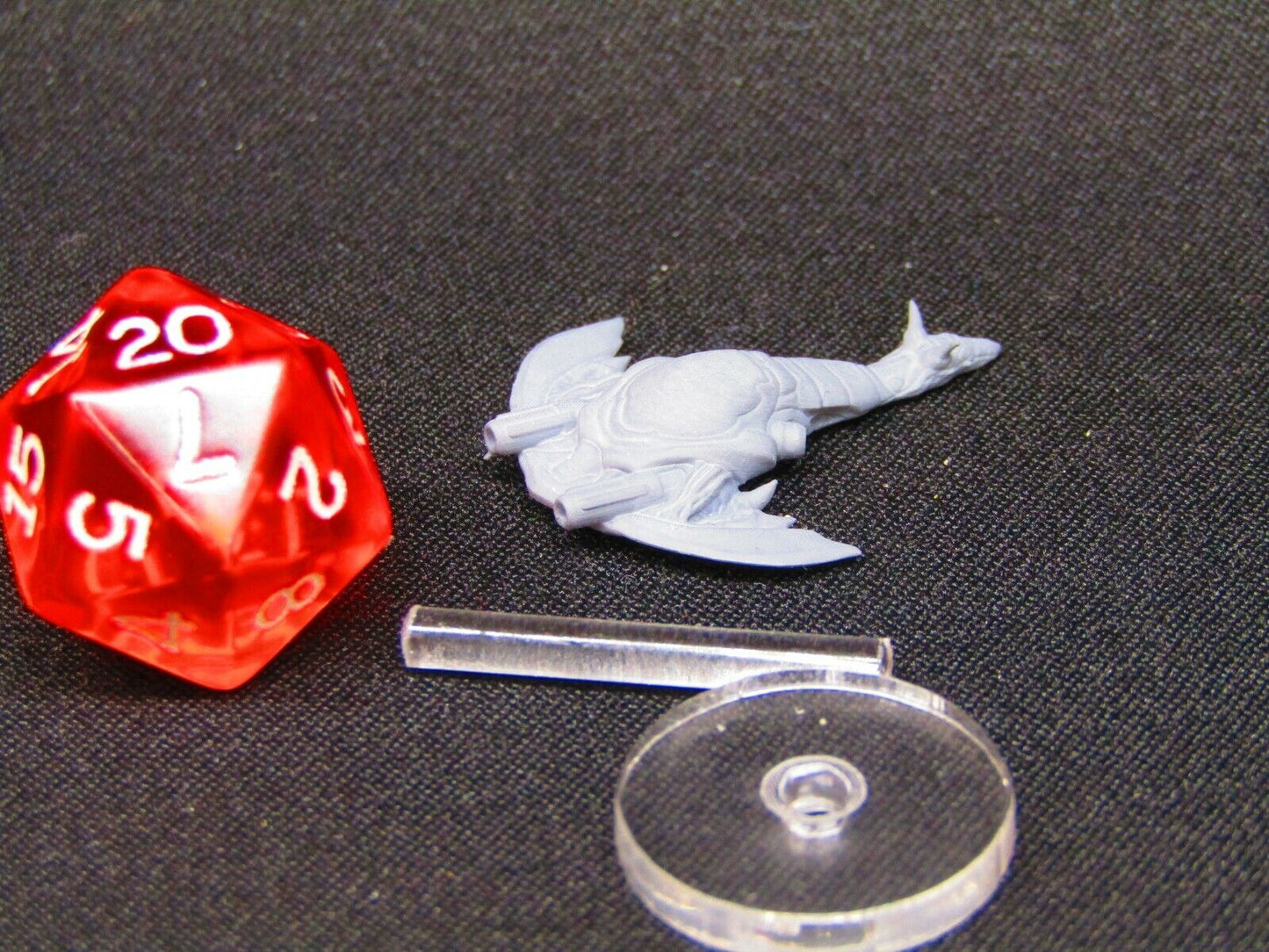 Ka'Ness Tiny Fighter Oq'Uiar "The Many" Tier 3 Starfinder Fleet Scale Starship