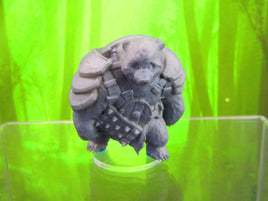 Armored Bear Mini Miniature Figure 3D Printed Model 28/32mm Scale RPG Fantasy