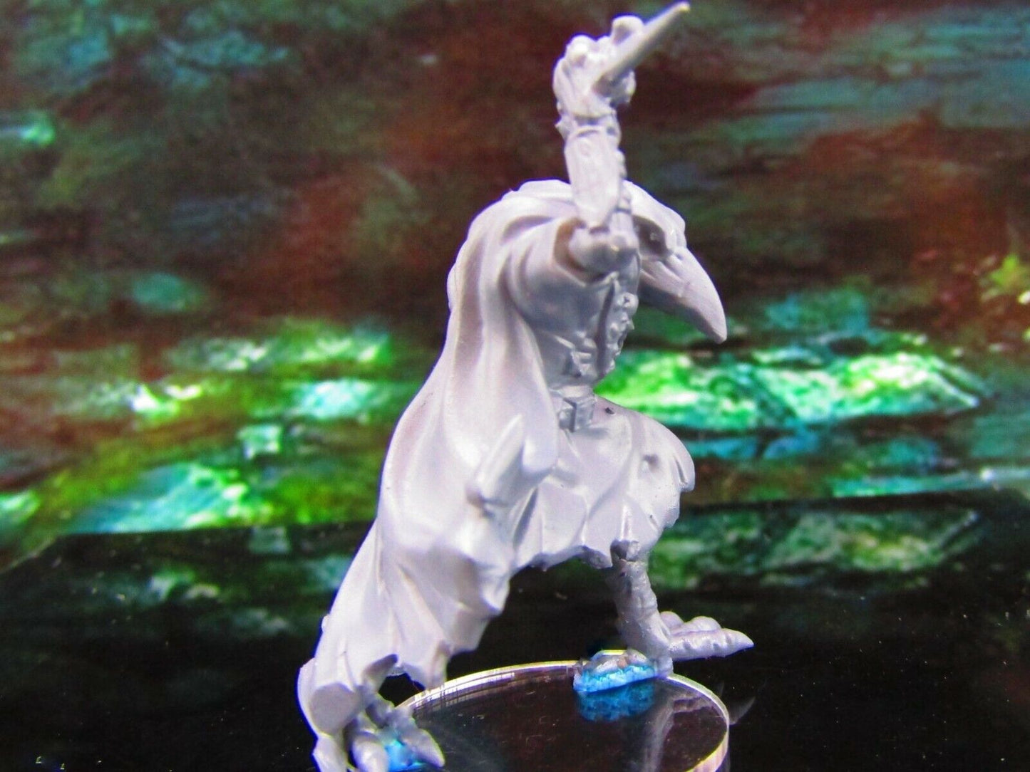 Corvian Skeletal Raven Crow Birdman Daggers C Mini Miniature Model Character