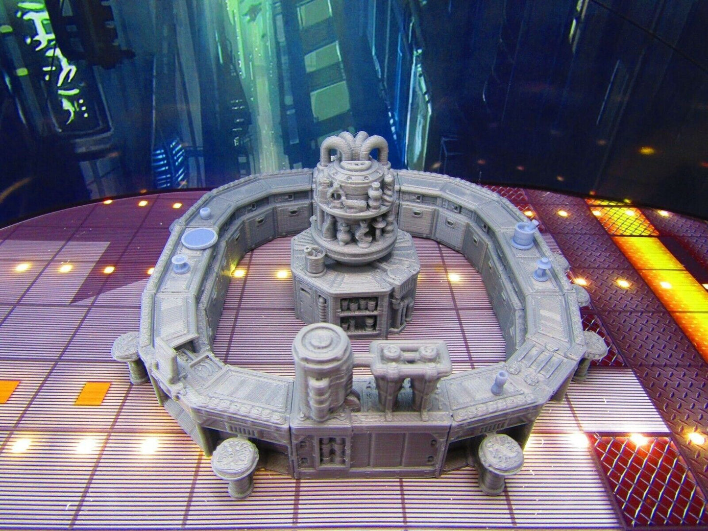 25pc Sci Fi Modular Bar Night Club Scenery Terrain Set 3D Printed Model 28/32mm